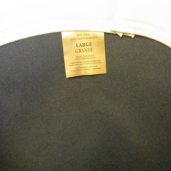 New Classic blue lite felt Fedora with a Stylish leather band Large - Picture 2 of 2